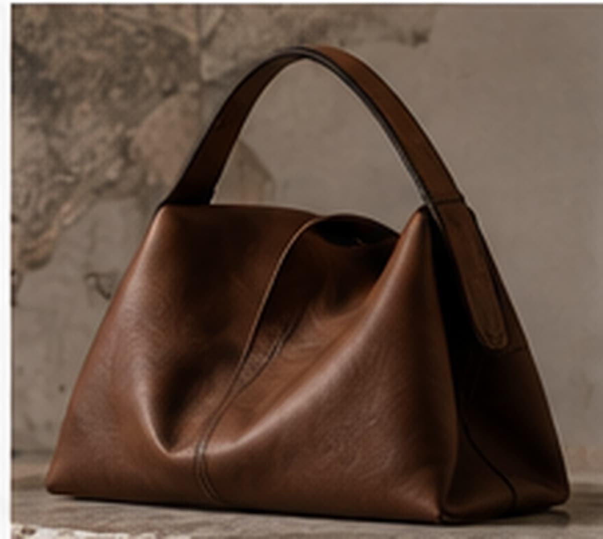 Fold Leather Bag No. 02